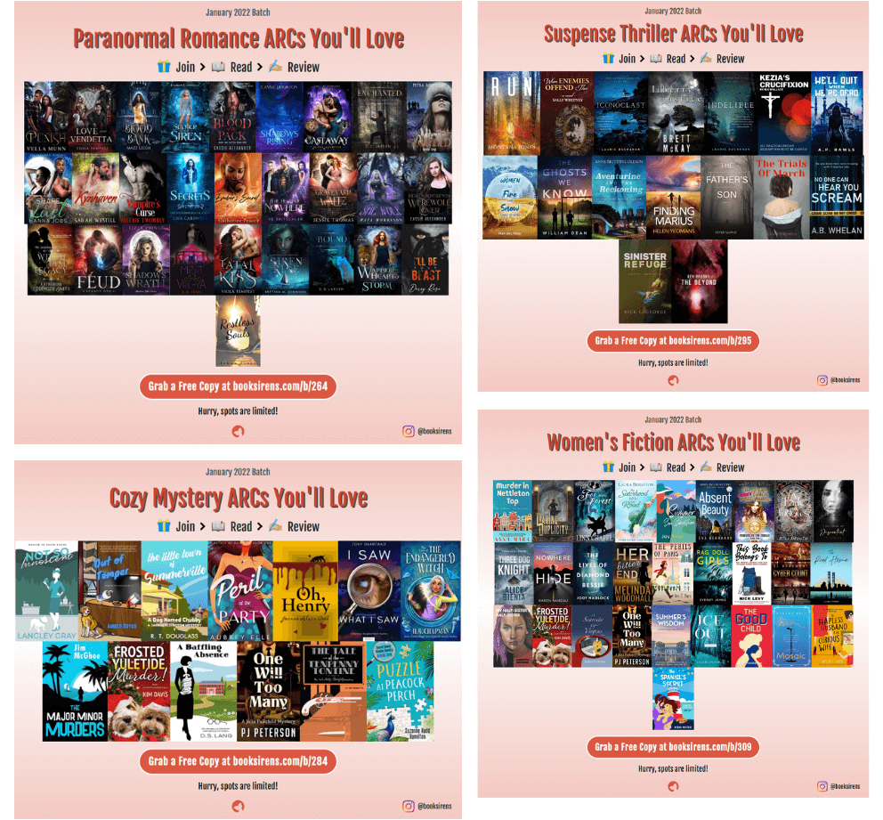 A slick interface for book reviewers to search and browse ARCs in their favorite genres